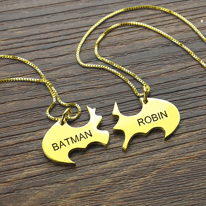 Personalized Puzzle Friend Name Necklace